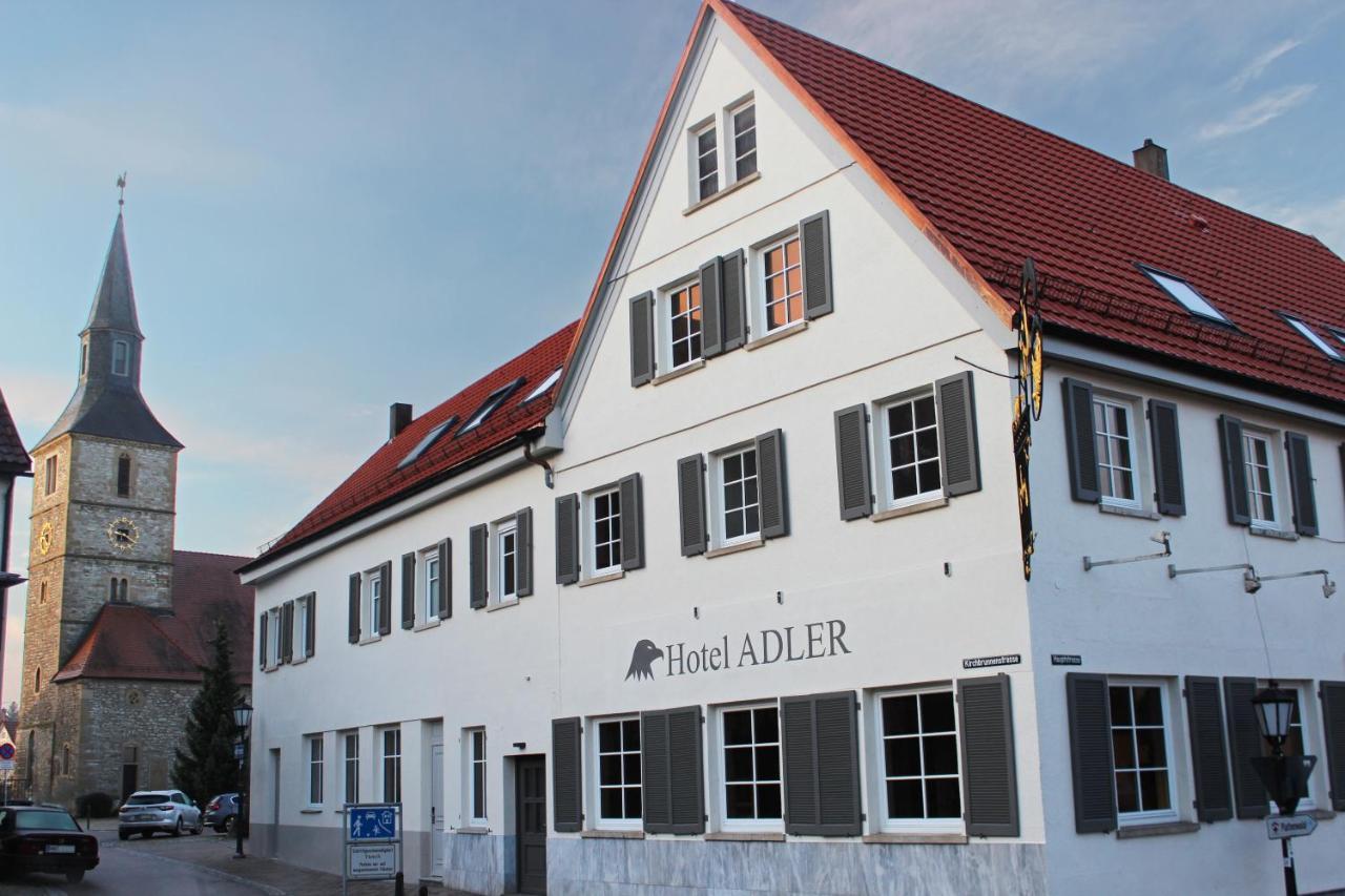 Hotel Adler Bad Friedrichshall Exterior foto